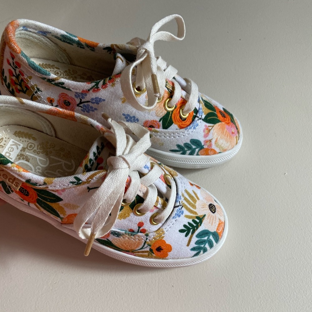 Rifle paper co - keds baby girl shoes
